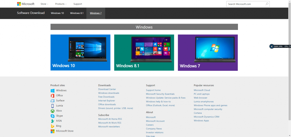 Mengengal jenis lisensi windows dan cara download windows jenis lisensi windows -microsoft download page