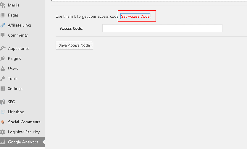 Cara Mendaftarkan Website ke Google Webmaster Tool mendapatkan akses kode plugin wordpress untuk setting google analytics