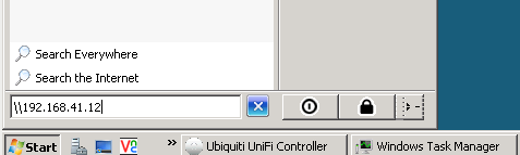 Cara Sharing File dan Printer di Arch linux dengan Samba membuka fiile sharing linux dari windows dengan mengetikan di searchbox start menu