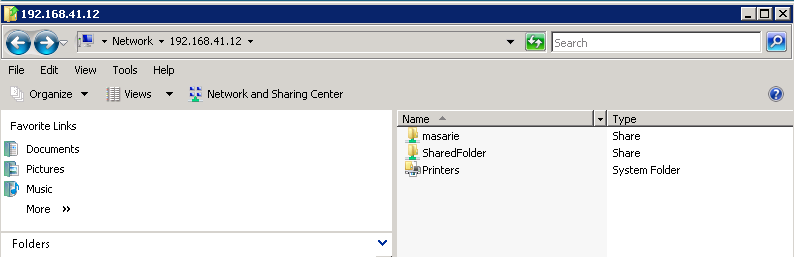 Cara Sharing File dan Printer di Arch linux dengan Samba membuka fiile sharing linux dari windows