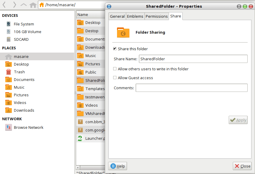 Cara Sharing File dan Printer di Arch linux dengan Samba cara share folder di linux dengan samba dan plugin file manager