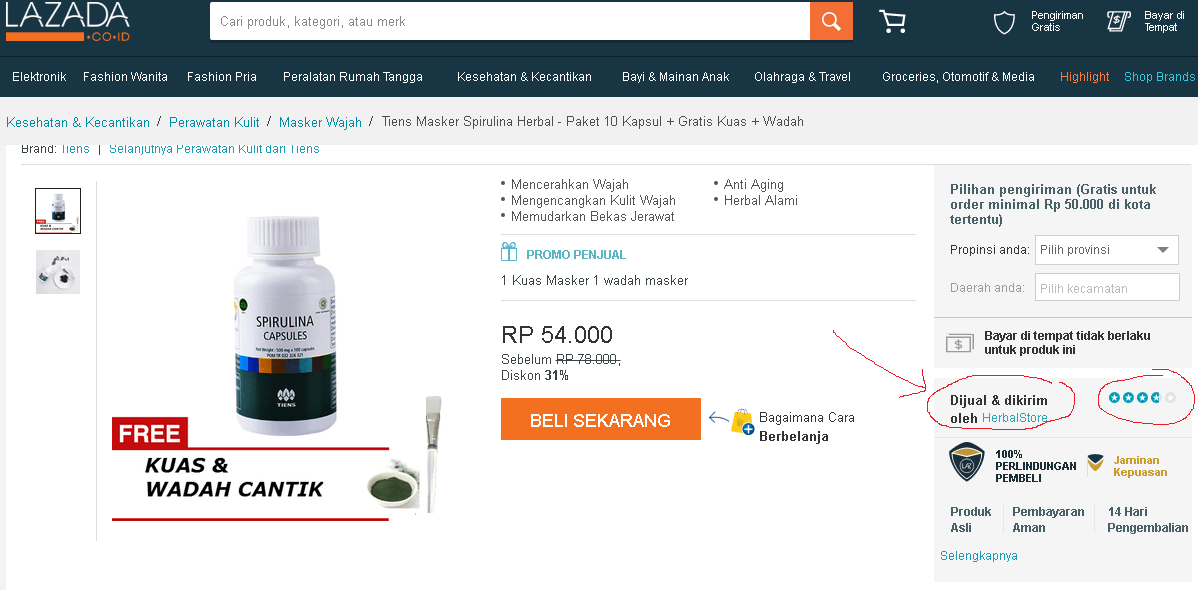 Tips Belanja Online di Market Place Agar Tidak Tertipu lazada indonesia e-commerce terpercaya dengan toko rekanan nya