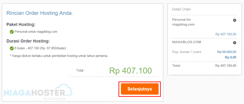cek oout hosting niaga hoster