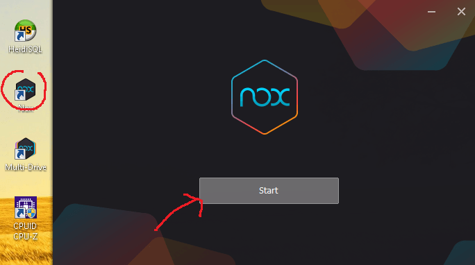 pproses installasi nox app player selesai