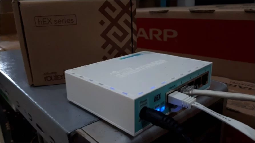 router mikrotik untuk membuat jaringan wifi