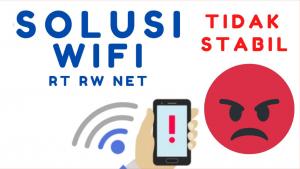 wifi rtrwnet tidak stabil