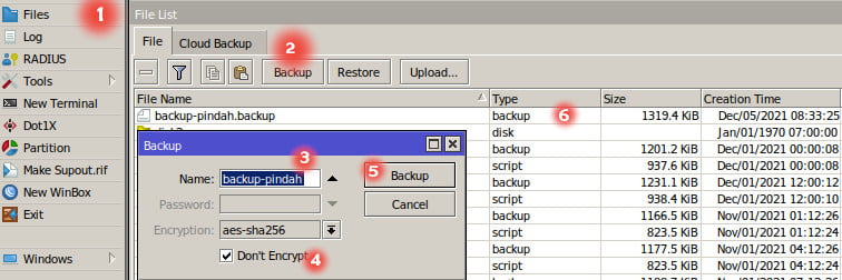 Cara Memindahkan Konfigurasi Mikrotik Sejenis & Beda cara backup settingan/konfigurasi mikrotik