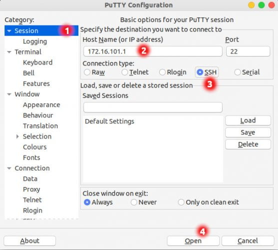 Cara Mengakses Mikrotik Lengkap Untuk Pemula cara mengakses mikrotik via SSH menggunakan putty