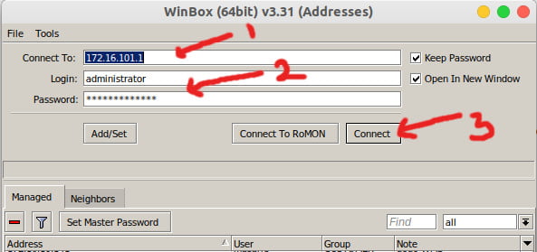 Cara Mengakses Mikrotik Lengkap Untuk Pemula cara membuka akses mikrotik menggunakan winbox