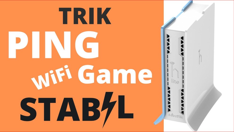 cara agar ping game wifi stabil