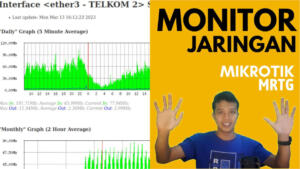 Pantau, Perbaiki & Optimasi Jaringan Dengan MRTG Mikrotik monitor jaringan dengan mrtg mikrotik