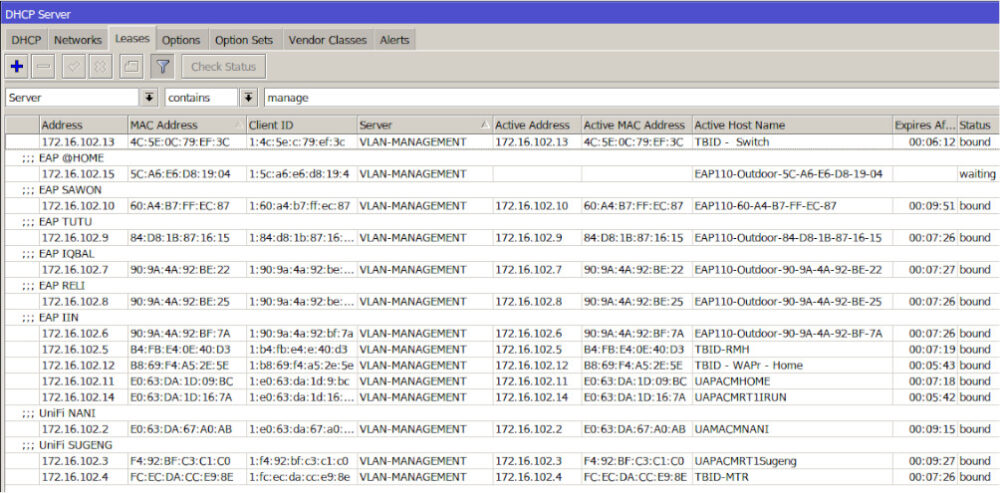 Cara meremote Modem, Router & Akses Point di Client ip management yang telah terpasang di client.