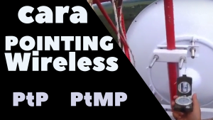 tutorial cara pointing radio wireless PtP dan PtMP