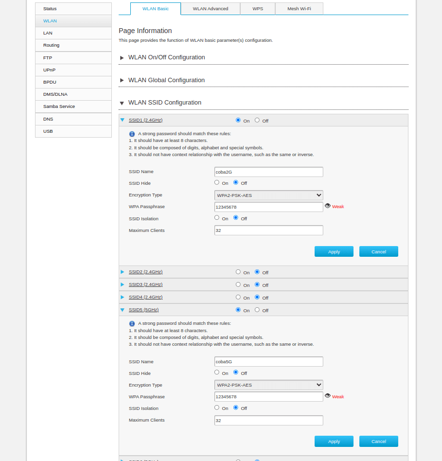 Cara Setting Modem ZTE F670L untuk PPPoE & Hotspot Setting nama dan password wifi modem ZTE F670L